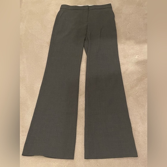 NWT BCBGMAXAZRIA Slim Flare Wool Blend Dress Pants - Picture 4 of 16